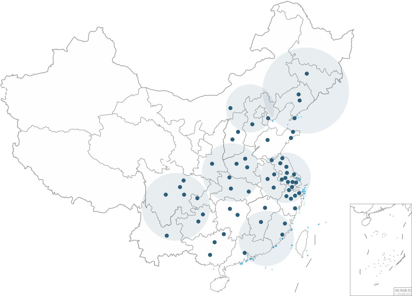 全国布局